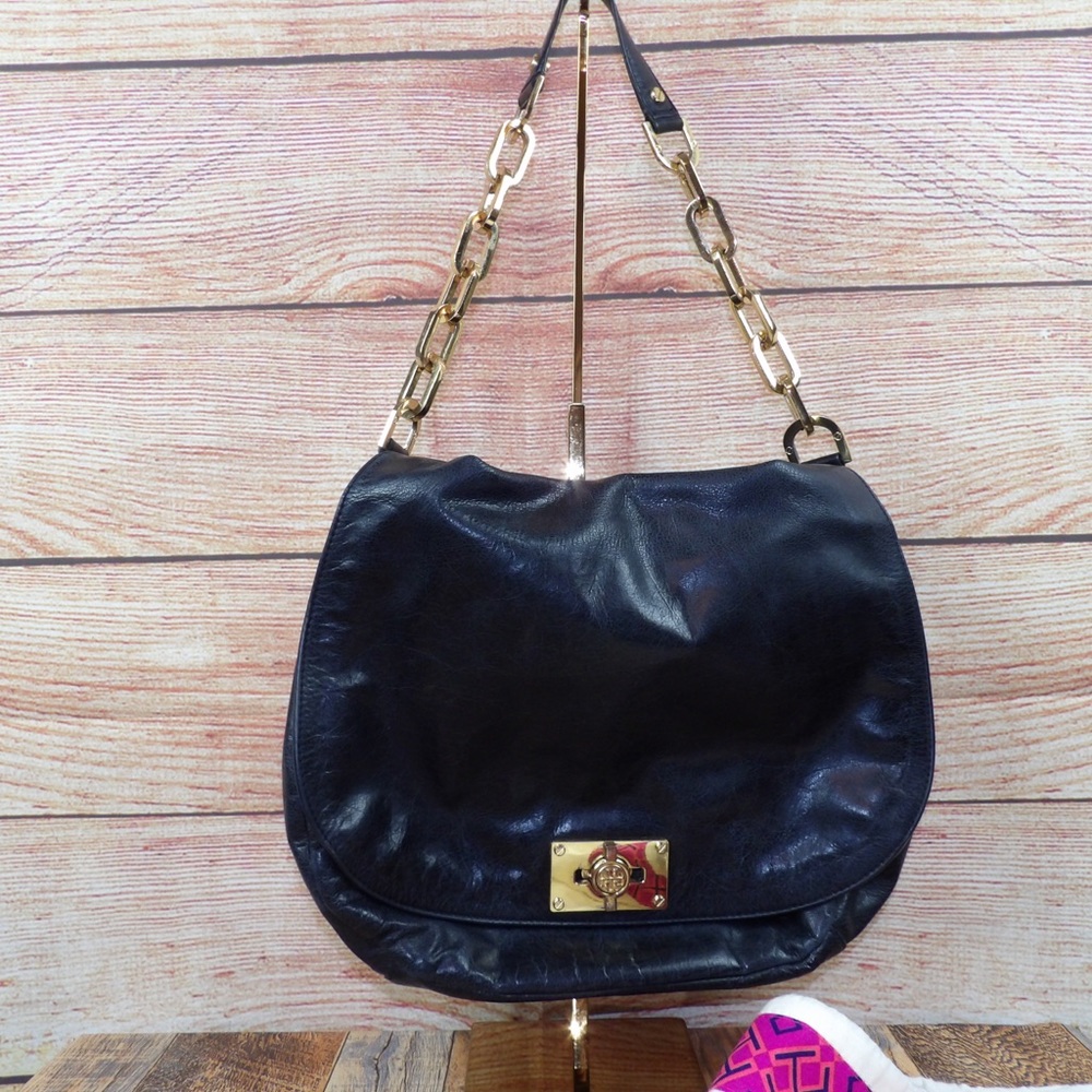 Tory Burch Black Leather shoulder bag
